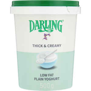 Darling Plain Low Fat Yoghurt 500g