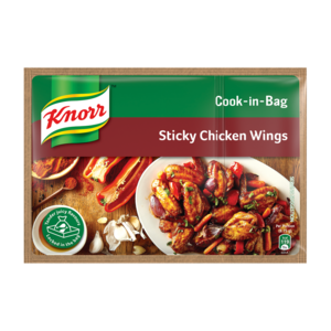Knorr Sticky Chicken Wings Cook-In-Bag 35g