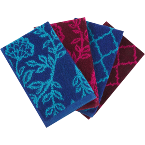 Assorted Dark Bubble Guest Towel 30 x 50cm (Design May Vary)