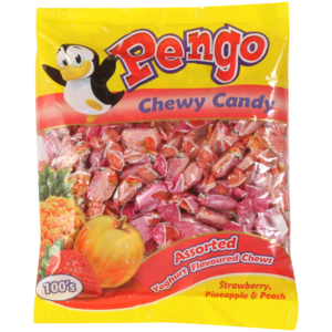 Pengo Yoghurt Flavoured Chewy Candy 220g (Flavour May Vary)