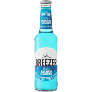 Breezer Blueberry Flavoured Spirit Cooler Bottle 275ml