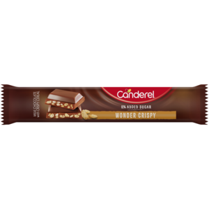 Canderel 0% Added Sugar Wonder Crispy Chocolate Bar 27g