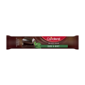 Canderel Sugar Free Dark Mint Chocolate Bar 30g