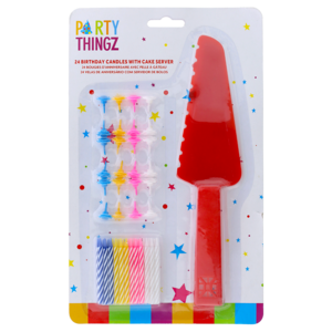 Party Things Swirly Candles 12 Piece