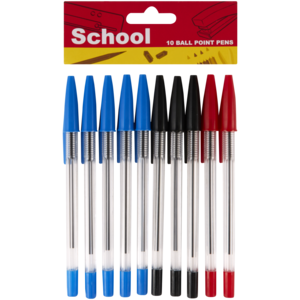 Ball Point Pens Set 10 Piece