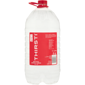 Thirsti Natural Still Spring Water 5L