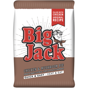 Big Jack Frozen Chicken & Mushroom Pie