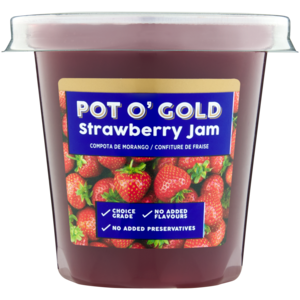 Pot O' Gold Strawberry Flavoured Jam 290g
