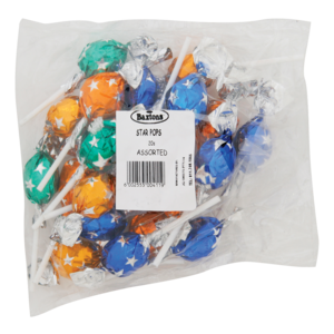 Baxtons Assorted Star Pops 20 Pack