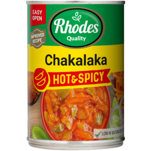Rhodes Quality Hot & Spicy Chakalaka 400g
