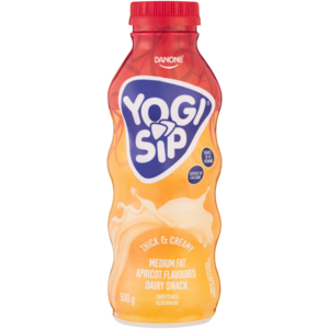 Danone Yogi Sip Apricot Dairy Snack 500g