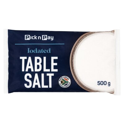 PnP Iodated Table Salt 500g
