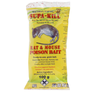 SUPA-KILL Rat Pallets Bait 100g