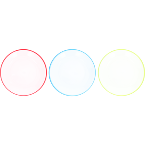 2 Tone Dinner Plate (Colour May Vary)