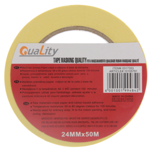 Quality Masking Tape 24mmW x 50mL