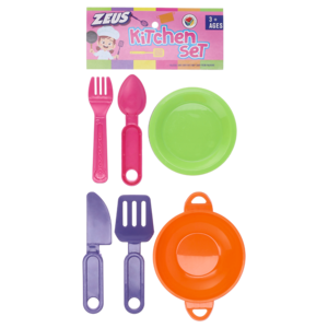 Zeus Kitchen Set (Colour May Vary)