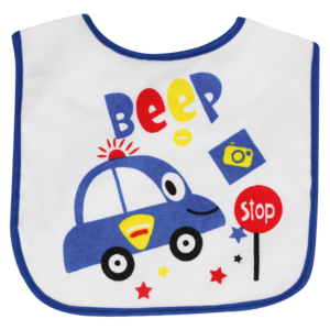 Jolly Tots Oversized Bib (Colour May Vary)