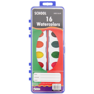 School Watercolour Paint Set
