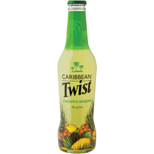 Caribbean Twist Pineapple Daiquiri Spirit Cooler Bottle 275ml