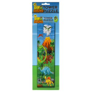 Tower Puzzle Unicorn Or Dino Boxed Puzzle 48 Piece (Type May Vary)