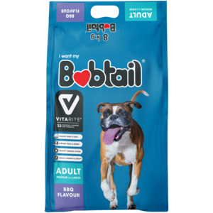 Bobtail BBQ Grill Flavoured Medium/Large Dog Food 8kg