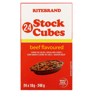 Ritebrand Beef Flavoured Stock Cubes 24 Pack
