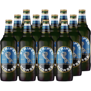 Striped Horse Milk Stout Beer Bottles 12 x 600ml