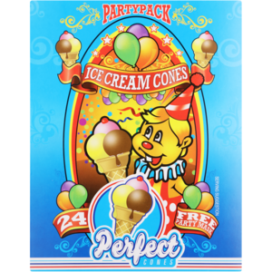 Frozen Fairy Perfect Ice Cream Cones With Free Party Mask Party Pack 24 Pieces