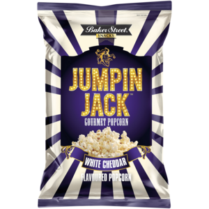 Jumpin Jack White Cheddar Popcorn 100g