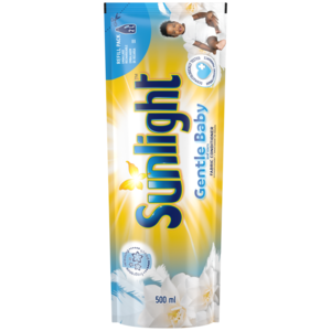 Sunlight Gentle Baby Fabric Conditioner Refill 500ml