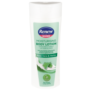 Renew Women Aloe Vera & Herbs Moisturising Body Lotion 400ml