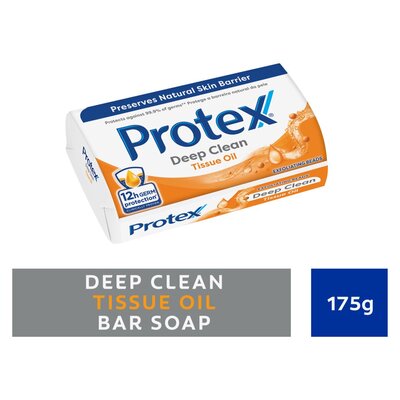 Protex Deep Clean Tissue Oil Bar Soap 175g
