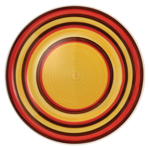 Stripe Dinner Plate