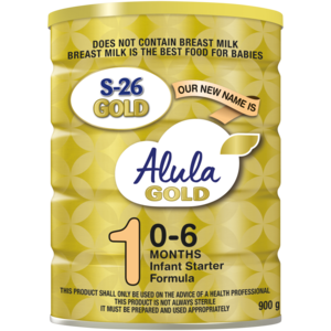 Alula Gold Stage 1 0-6 Months Infant Starter Formula 900g