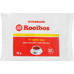 Ritebrand Rooibos Teabags 40 Pack