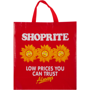 Red Large Sunflower Shopping Bag