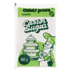 Cake's Pride Super Fine Castor Sugar 500g
