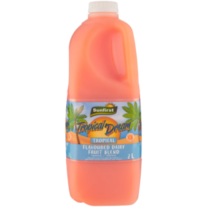 Sunfirst Tropical Dream Tropical Flavoured Dairy Fruit Blend 2L