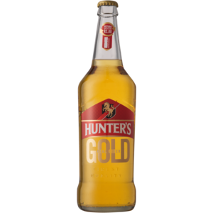 Hunter's Gold Real Cider Bottle 660ml