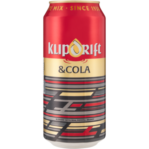 Klipdrift & Cola Can 440ml