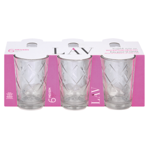 LAV Mevsim Season Drinking Glasses 6 Piece