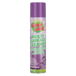Super Brite Lavender Scented Multisurface Cleaner Spray Can 300ml