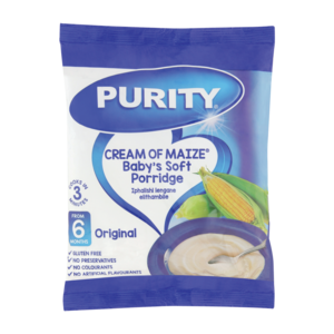 PURITY Original Cream Of Maize Baby's Soft Porridge 6 Months+ 400g