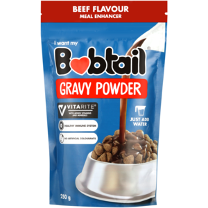 Bobtail Beef Flavoured Dog Gravy Powder 250g