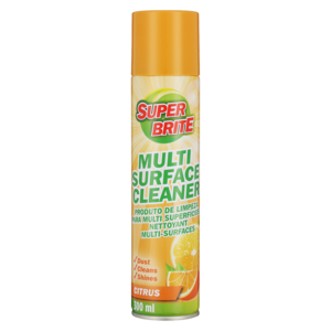 Super Brite Citrus Scented Multisurface Cleaner Spray Can 300ml