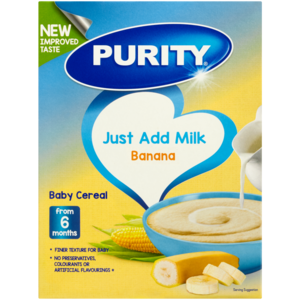 PURITY Banana Flavoured Baby Cereal 200g