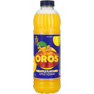 Oros Pineapple Flavoured Apple Concentrated Squash 1L