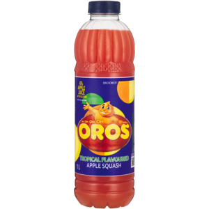 Oros Tropical Flavoured Apple Concentrated Squash 1L