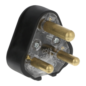 SCE Black IEC Type M Plug Top 16A