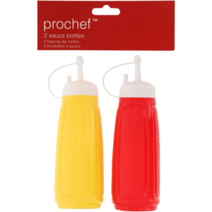 Prochef Sauce Bottles 2 Pack